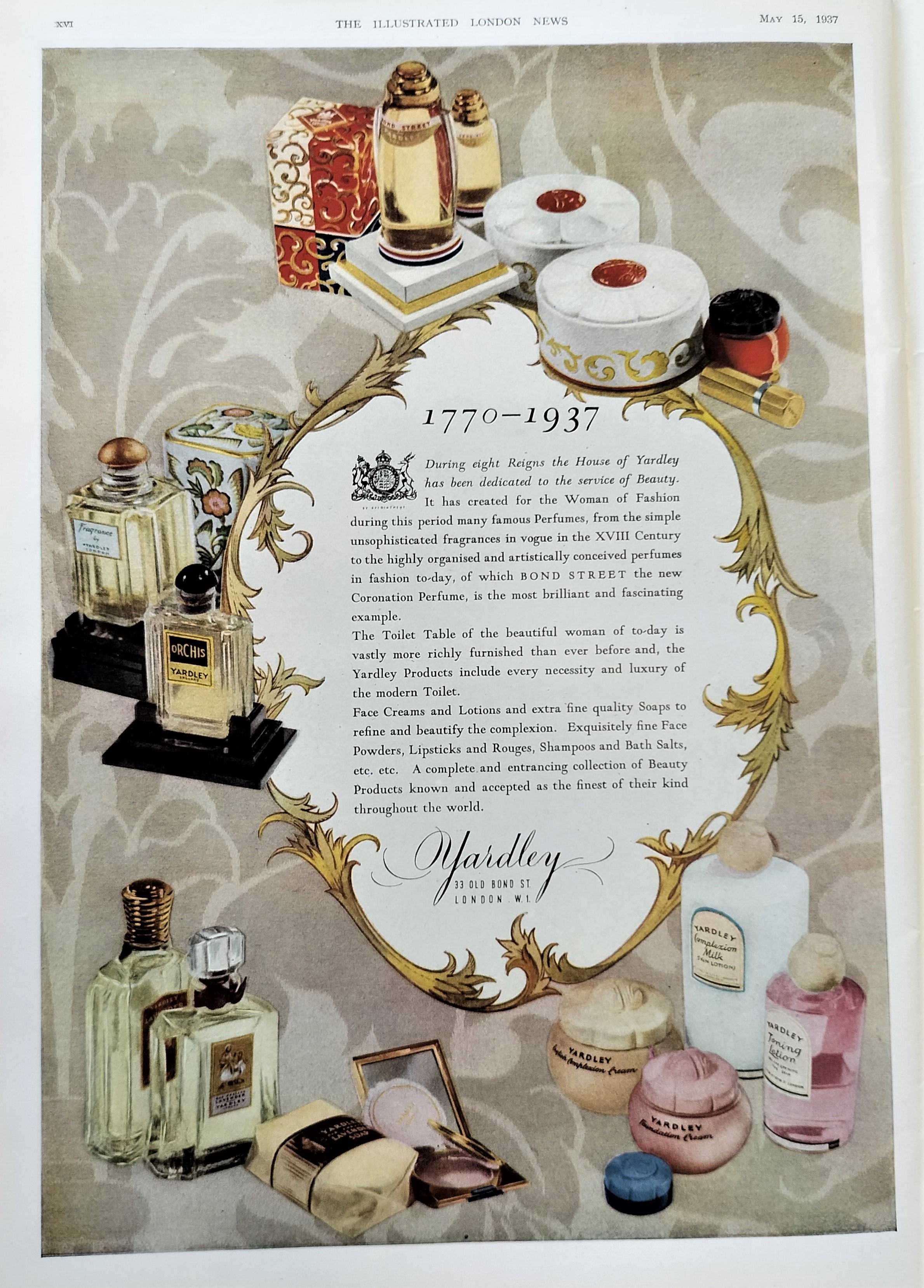 Yardley advert